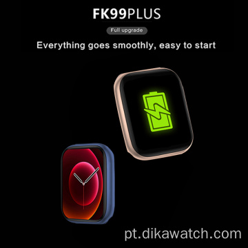 FK99plus Smart Watch personalizável BT Call Charging Wireless